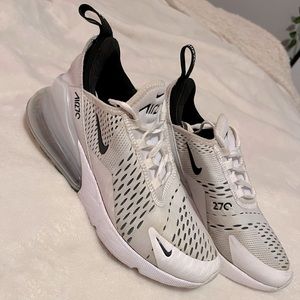 Nike air max 270s, bought for 230 only worn a few times! just a few scuffs. 5.5